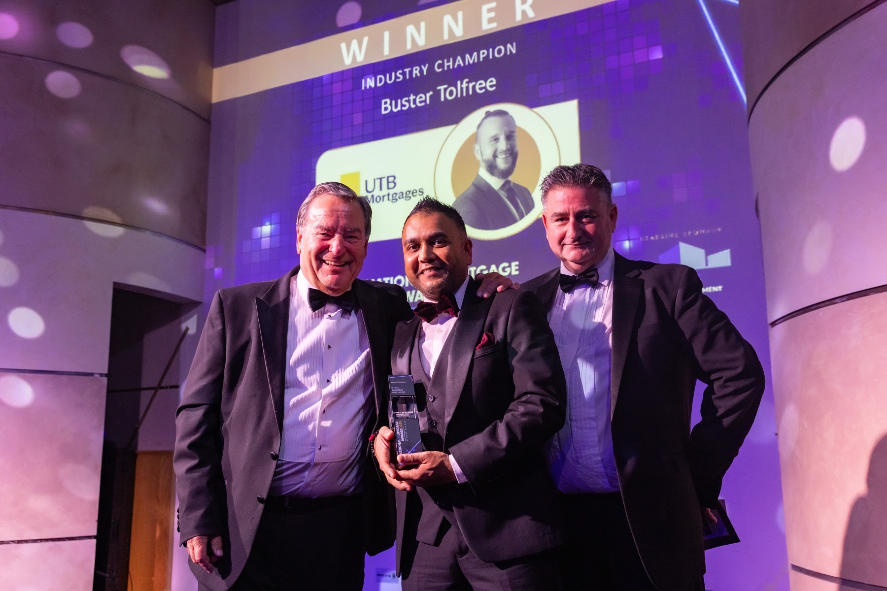 UTB’s Buster Tolfree Wins Industry Champion Award for a Second Year Running